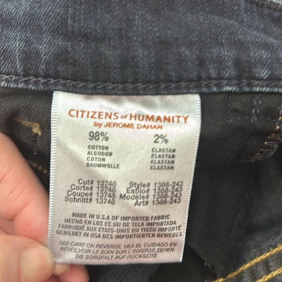 Citizens Of Humanity Dark Blue Skinny Jeans - Picture 9 of 11